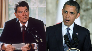 Regan & Obama